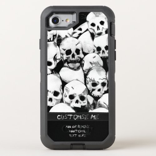 Pile_O_Skulls OtterBox Defender iPhone SE87 Case