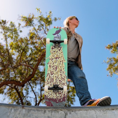 Pile of Bones by ODDFISCH Skateboards Skateboard