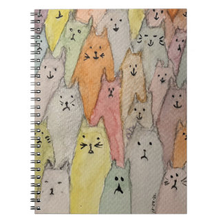 Pile of Cats Notebook
