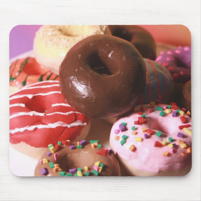 Pile Of Donuts Mouse Pad