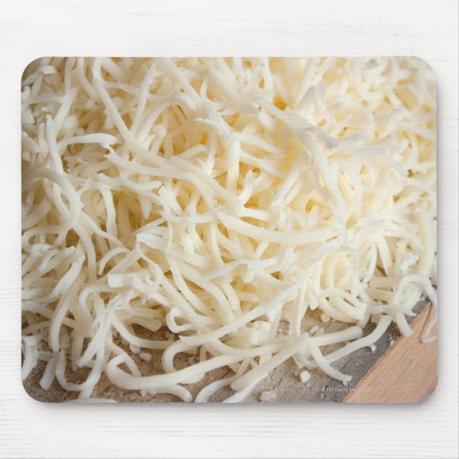 Pile of fresh mozzarella cheese. mouse pad (Front)
