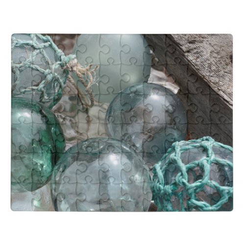 Pile Of Glass Fishing Floats Jigsaw Puzzle