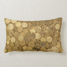 Pile Of Gold Round Coins