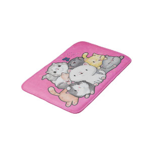 Pile of Kittens Bath Mat
