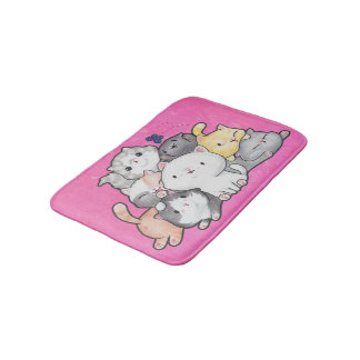 Pile of Kittens Bath Mat