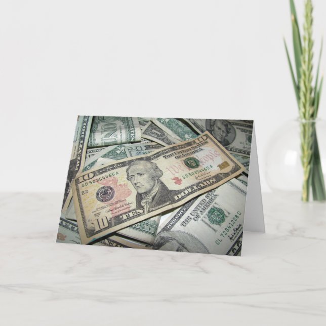 Pile of Money Card (Front)