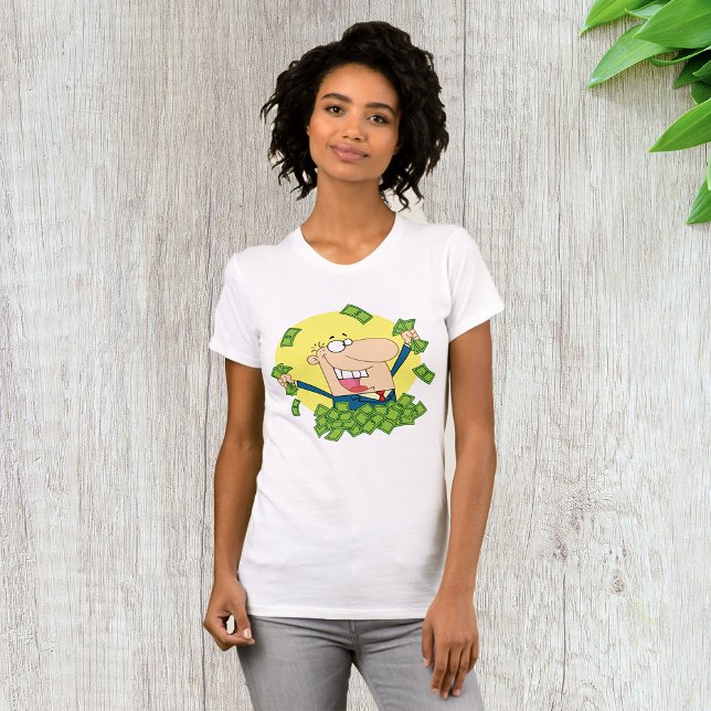 Pile of Money Womens T-Shirt (Creator Uploaded)
