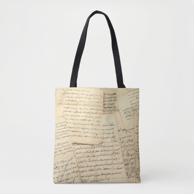 Pile of Old Vintage Manuscripts Tote Bag (Front)