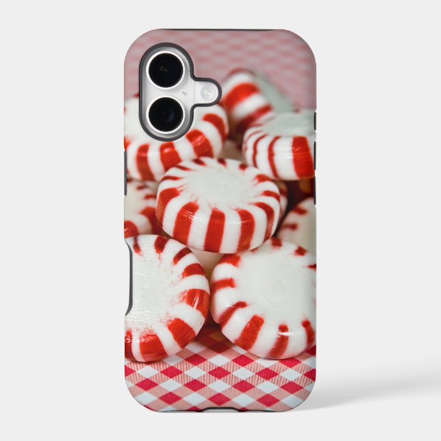 Pile of Peppermint Iphone Case (Back)