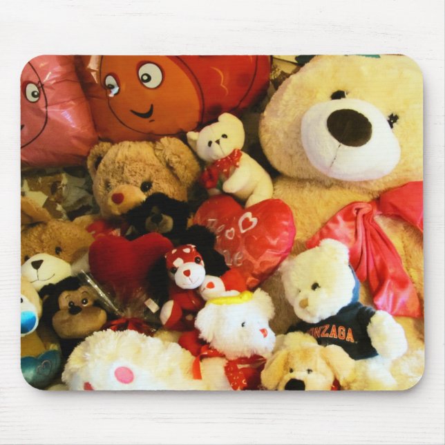Pile of plush mouse pad (Front)