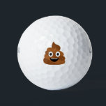 Pile of Poo Emoji  Golf Balls<br><div class="desc">Pile of Poo Emoji Golf Balls</div>