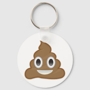 Pile Of Poo Emoji Keychain