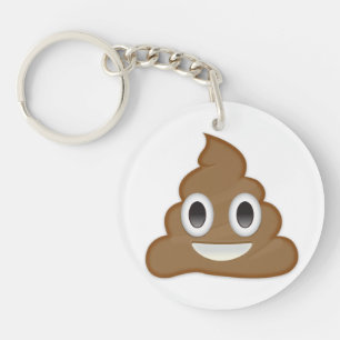 Pile Of Poo Emoji Keychain