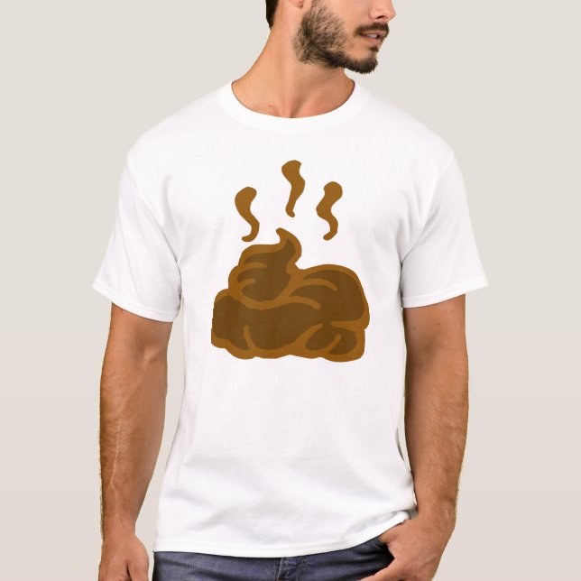 PILE OF POOP DESIGN 2 T-Shirt (Front)
