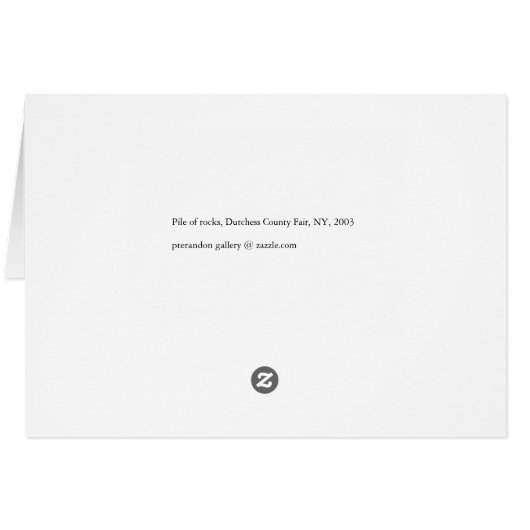 Pile of rocks (Back Horizontal)