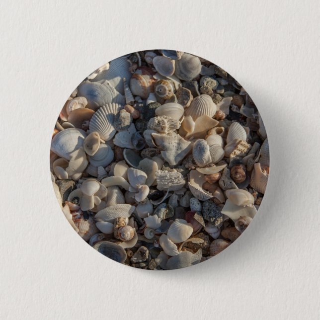 Pile Of Seashells Button (Front)