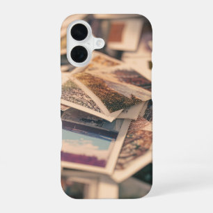 Pile of Vintage Photographs iPhone 16 Case
