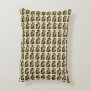 Pileated Woodpecker from Audubon Birds of America Accent Pillow