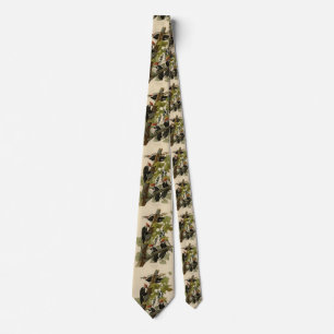 Pileated Woodpecker from Audubon Birds of America Neck Tie