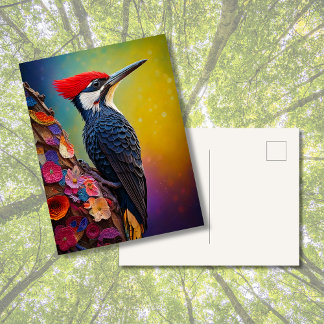 Pileated Woodpecker Postcard
