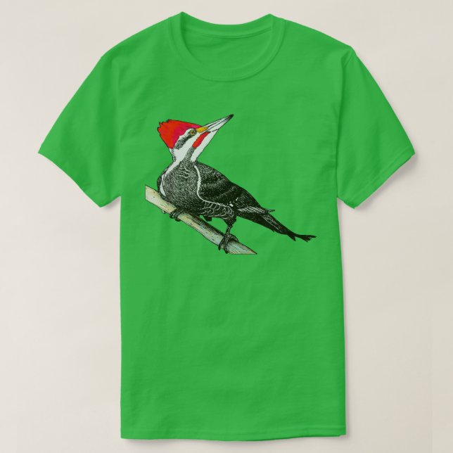 Pileated Woodpecker T-Shirt (Design Front)