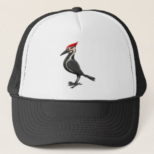 Pileated woodpecker trucker hat