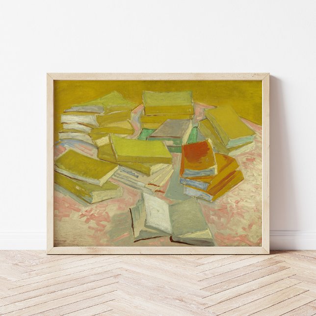 Piles of French Novels | Vincent Van Gogh Poster (Creator Uploaded)