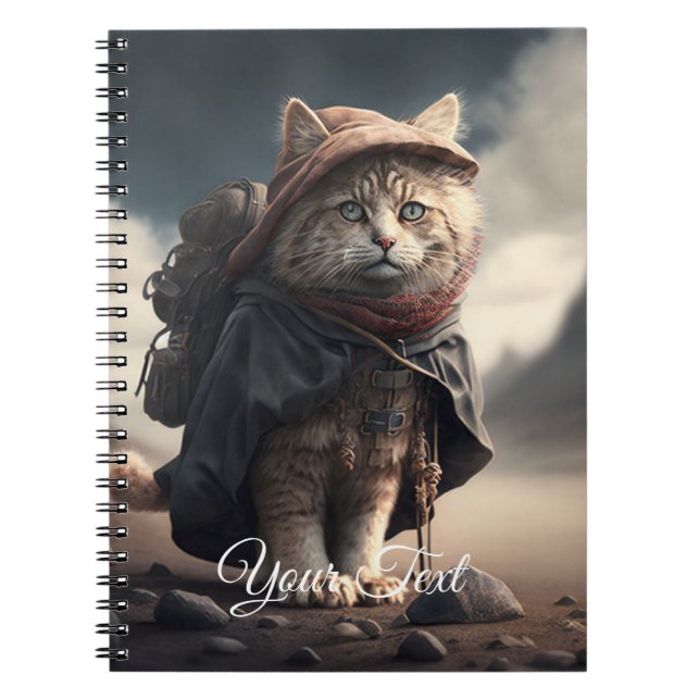 Pilgrim cat.  notebook (Front)