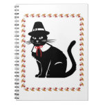 Pilgrim Cat Oversized T-Shirt Notebook