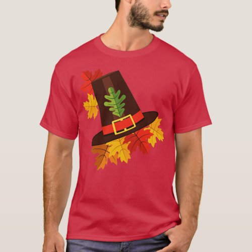 Pilgrim Hat T_Shirt