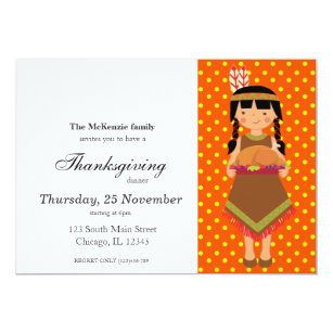 Kids Thanksgiving Invitations 6