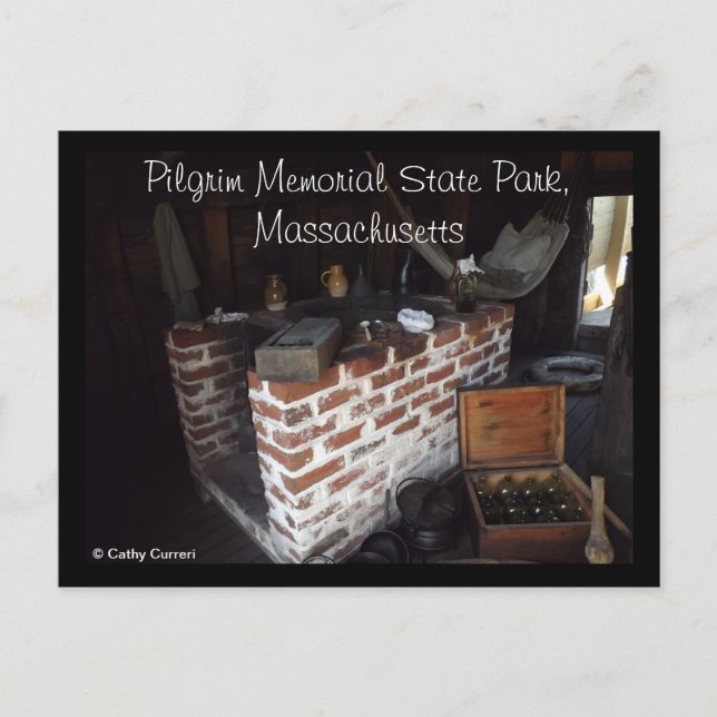 Pilgrim Memorial State Park, Massachusetts Postcard (Front)