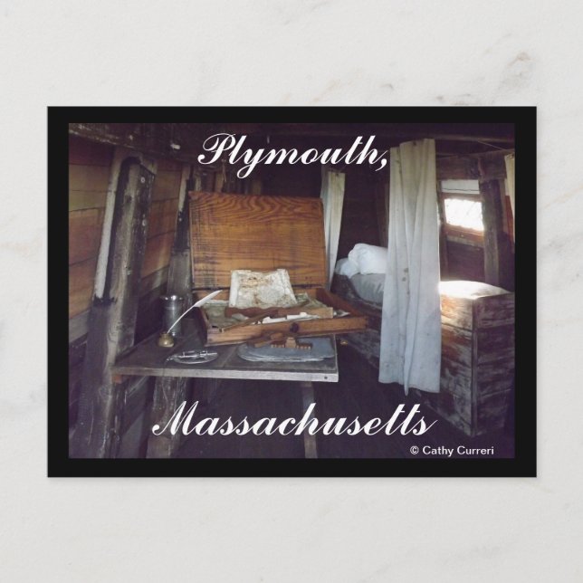 Pilgrim Memorial State Park, Massachusetts Postcard (Front)