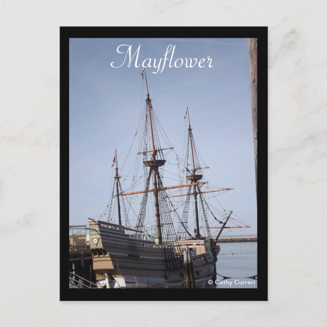 Pilgrim Memorial State Park, Massachusetts Postcard (Front)