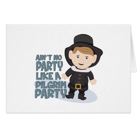 Pilgrim Party Cards (Front Horizontal)