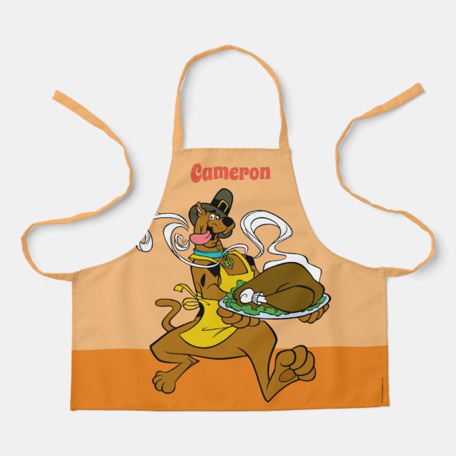 Pilgrim Scooby-Doo With Turkey Apron (Front)