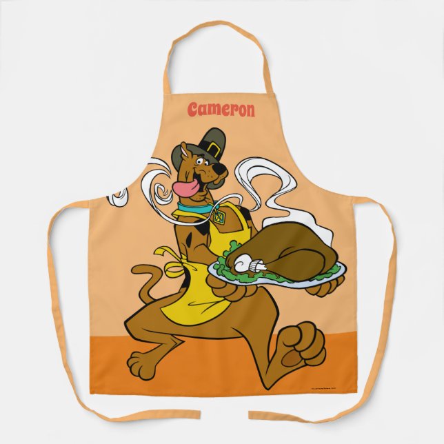 Pilgrim Scooby-Doo With Turkey Apron (Front)