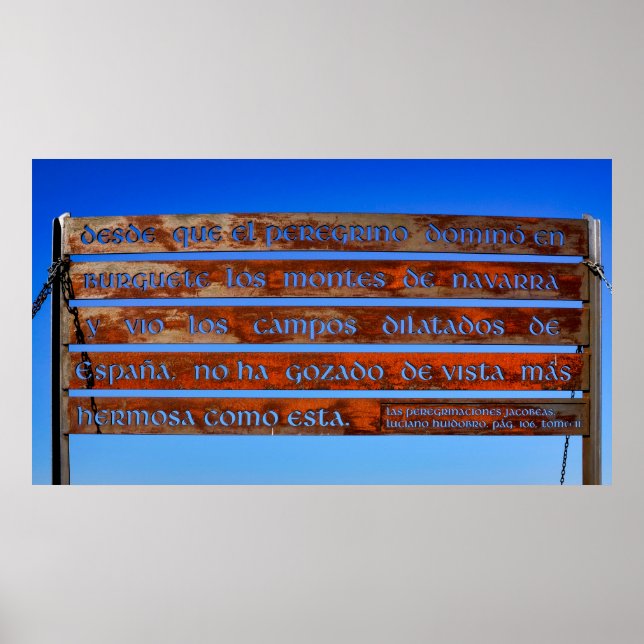 Pilgrim sign (Front)