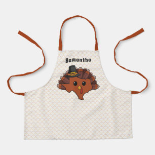 Pilgrim Texas Turkey All-Over Print Apron
