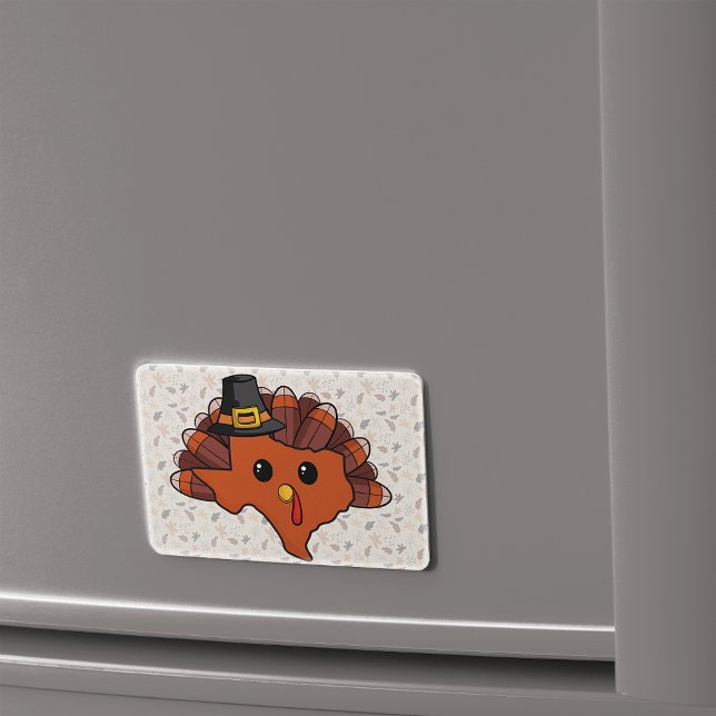 Pilgrim Texas Turkey Magnet (Creator Uploaded)