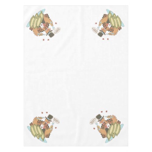Pilgrim Turkey tablecloth
