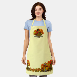 Pilgrim Turkey Thanksgiving Apron