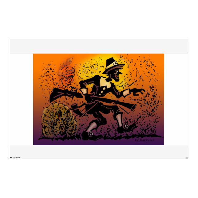Pilgrim Wall Decal (Front)