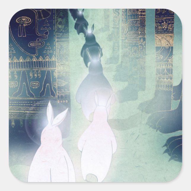 Pilgrimage 2012 square sticker (Front)