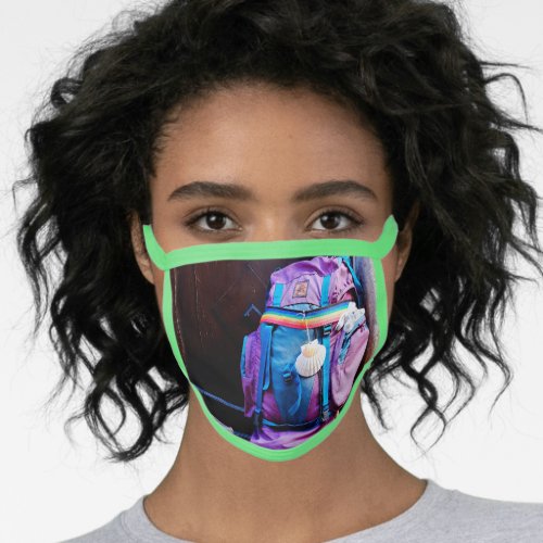 Pilgrims backpack face mask