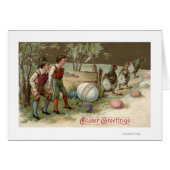 Pilgrims Pointing out Easter Eggs (Front Horizontal)