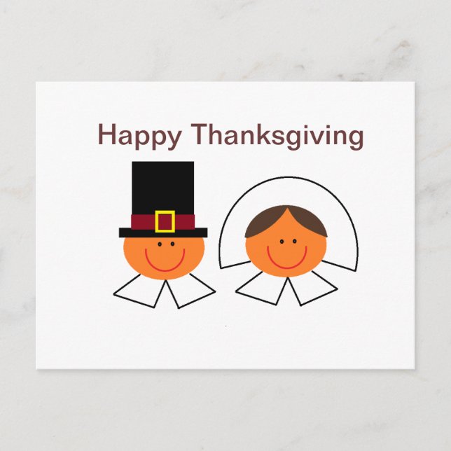 "Pilgrims" Postcard (Front)