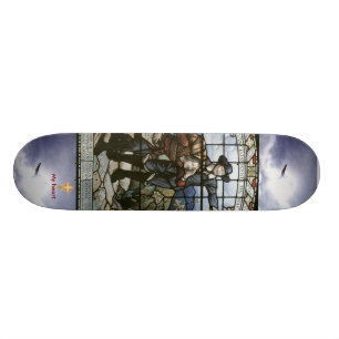 Pilgrims Progress (Cross my heart) Skateboard Deck