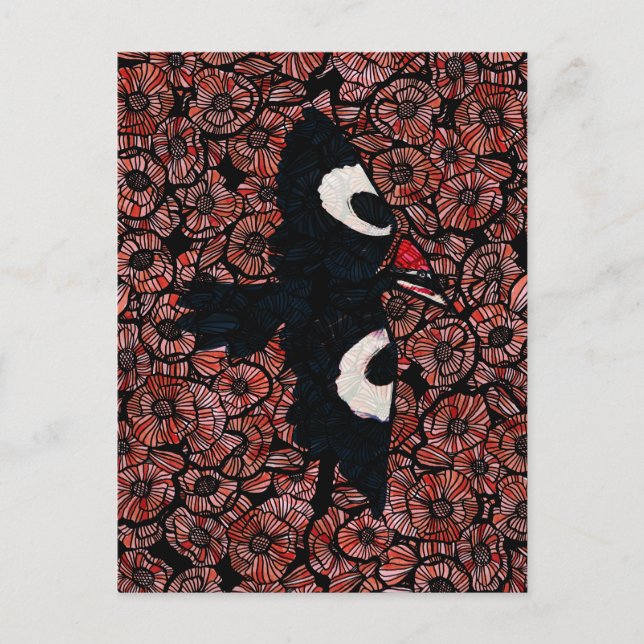 Piliated Woodpecker                                Postcard (Front)