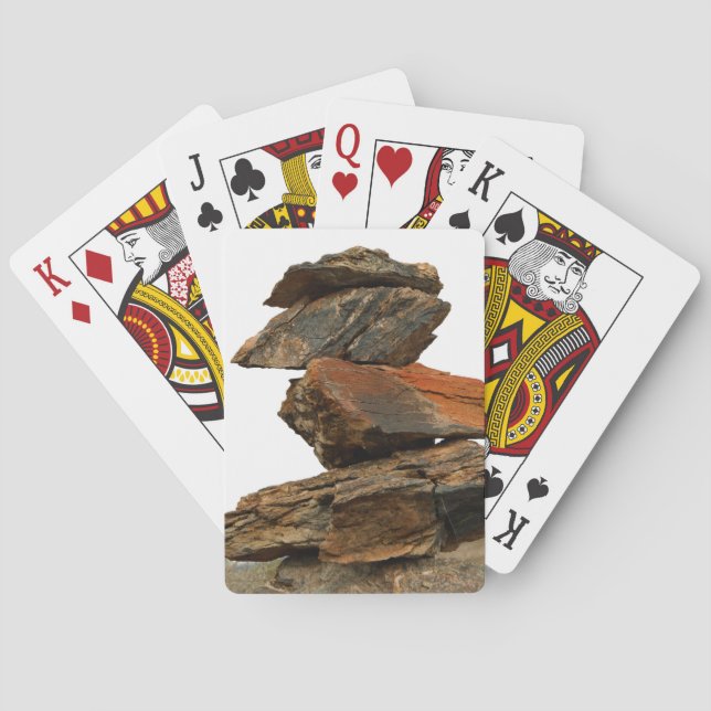 Piling Rocks Poker Cards (Back)